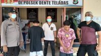 Dua pemuda berinisial ID (22) dan IN (16), yang dibekuk Polisi